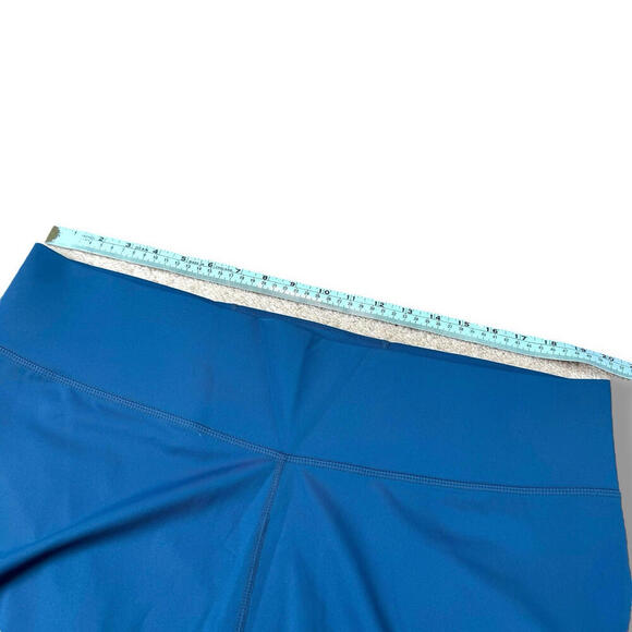 Madewell MWL Women 3X Plus Form Active Leggings Hematite Blue High Rise Cropped - Picture 4 of 9